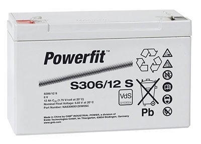 Exide GNB Powerfit S306/12 S